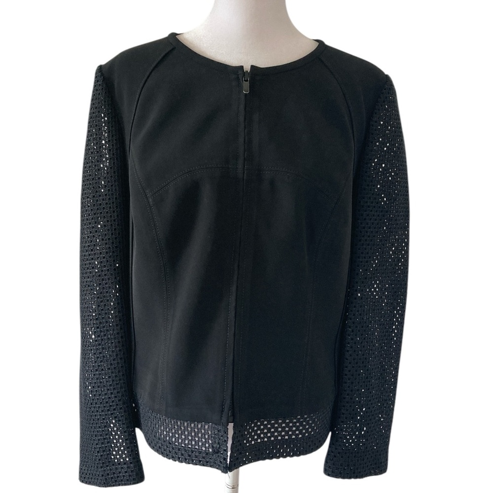 Carlisle 12 Black Blazer Structured Formal Jacket